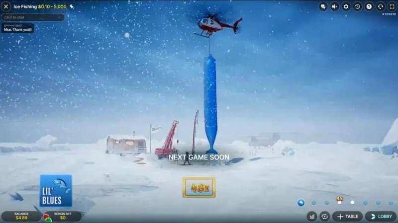 Best ice fishing gambling game in United Kigdom